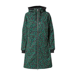 Danefae Přechodný kabát 'Jane'  khaki / trávově zelená / černá