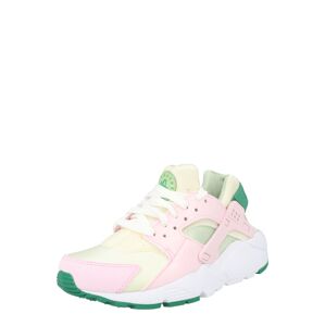 Nike Sportswear Tenisky 'HUARACHE' krémová / trávově zelená / pastelově zelená / růžová