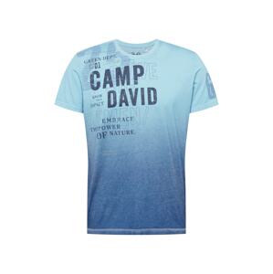 CAMP DAVID Tričko  námořnická modř / chladná modrá / světlemodrá