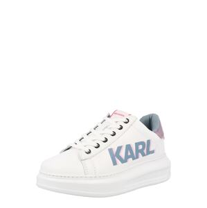 Karl Lagerfeld Tenisky 'KAPRI'  chladná modrá / růžová / růže / bílá