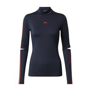 J.Lindeberg Funkční tričko 'Diane'  námořnická modř / oranžově červená