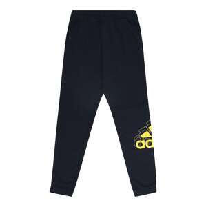 ADIDAS SPORTSWEAR Sportovní kalhoty  žlutá / černá