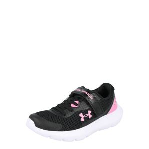 UNDER ARMOUR Sportovní boty 'Surge 3 AC'  světle růžová / černá