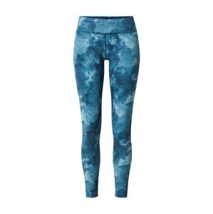 ODLO Sportovní kalhoty  enciánová modrá / azurová modrá / šedá