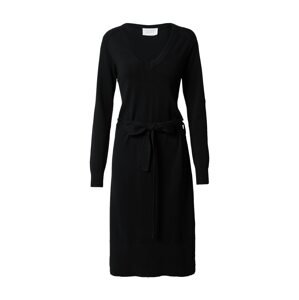 SISTERS POINT Úpletové šaty 'HOTTI'  černá