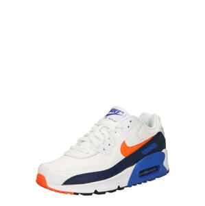 Nike Sportswear Tenisky 'Air Max 90' námořnická modř / tmavě modrá / oranžová / bílá