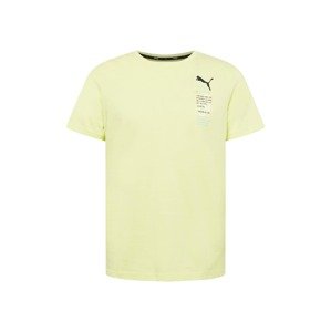 PUMA Funkční tričko 'NEYMAR' aqua modrá / limone / grafitová / bílá