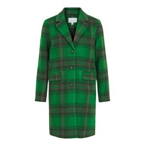 VILA Přechodný kabát 'JAYLAH'  zelená / černá