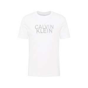 Calvin Klein Tričko antracitová / bílá