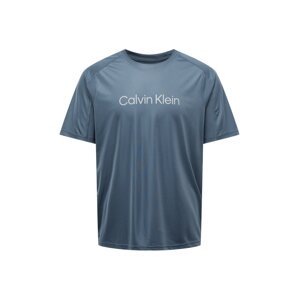 Calvin Klein Sport Tričko tmavě modrá / bílá